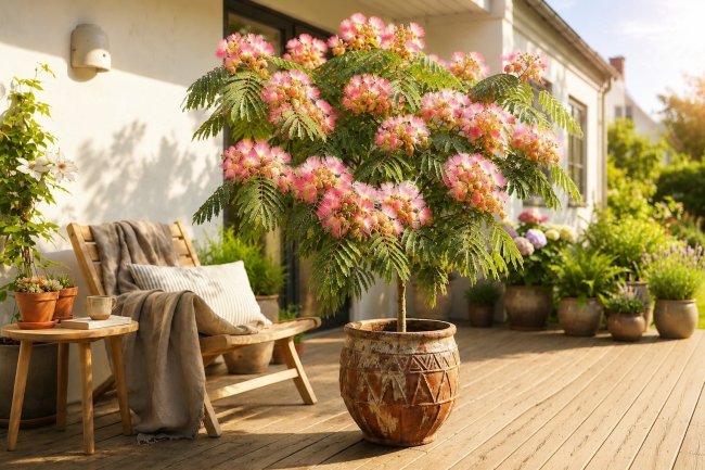 Albizia julibrissin: Hedvábný skvost ve vaší zahradě Albizia julibrissin: Hedvábný skvost ve vaší zahradě