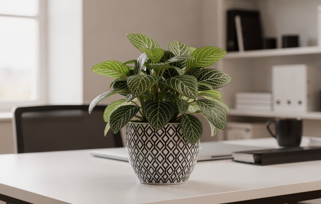Fittonia - Mozaiková rostlina s hypnotickými listy