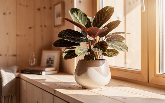 Maranta leuconeura - Modlící se rostlina s tanečními listy Maranta leuconeura - Modlící se rostlina s tanečními listy