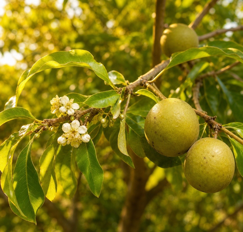 Casimiroa edulis – Bílá sapota - Mexické jablko
