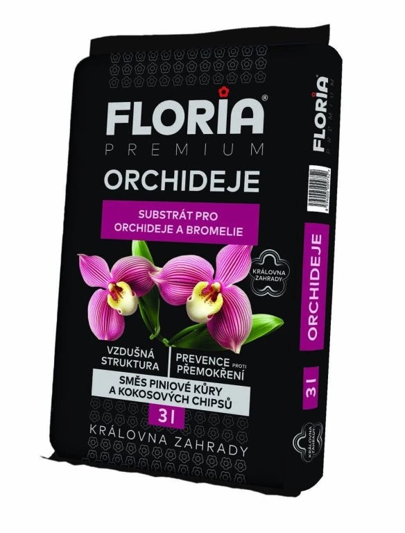 FLORIA Substrát pro orchideje 3l