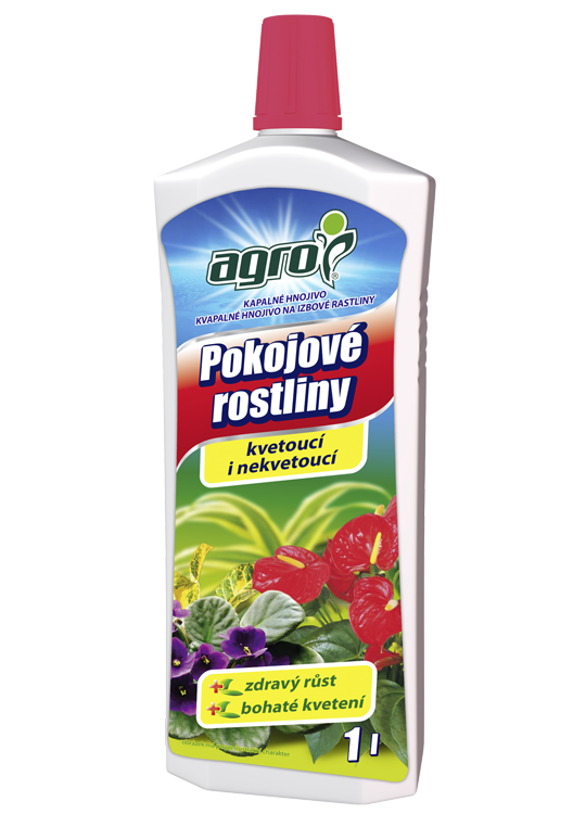 Kapalné hnojivo pro pokojové rostliny 500 ml Agro