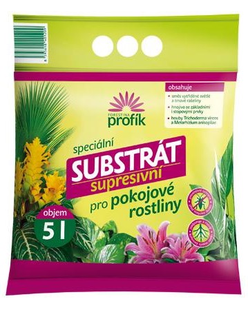 Substrát pro pokojové rostliny 5 l Forestina profík